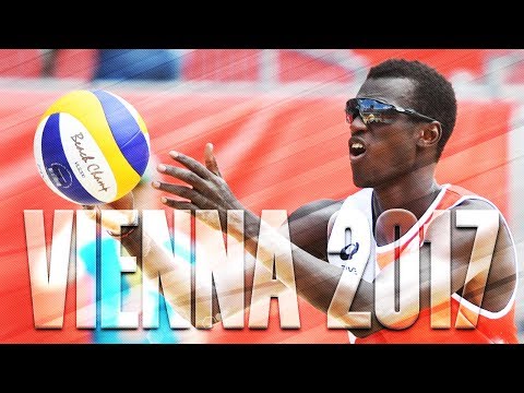 FIVB Beach Volley World Champs  Vienna 2017 • Doppler - Horst (AUT) v Jefferson - Cherif (QAT)