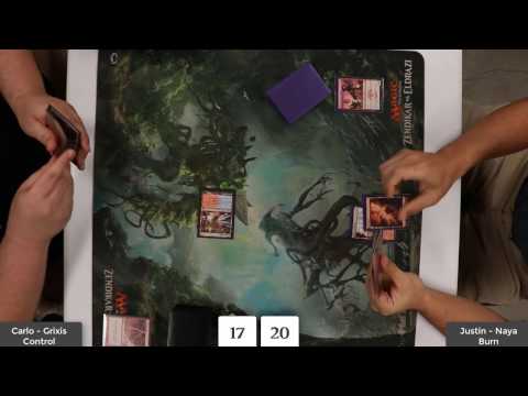 Grixis Control v. Naya Burn - Round 2, Game 1 GPT Las Vegas