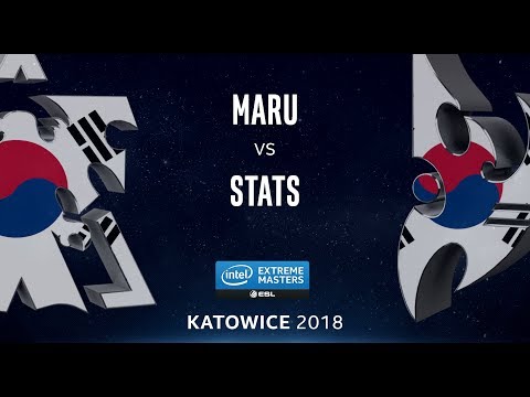 StarCraft II - Maru [T] vs. Stats [P] - UB Ro4 - B1 - IEM Katowice 2018