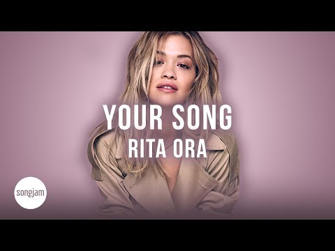 Rita Ora - Your Song (Official Karaoke Instrumental) | SongJam
