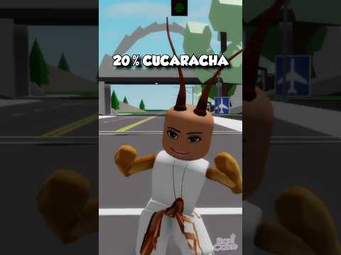 CONVIRTIÉNDOME EN UNA CUCARACHA D: #SHORTS #ROBLOX