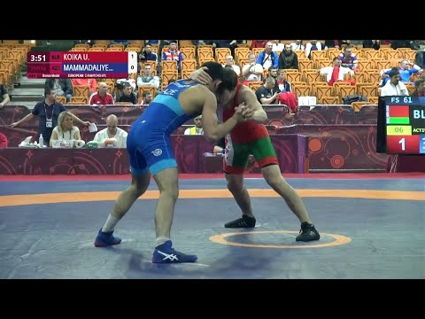 BRONZE FS - 61 kg: U. KOIKA (BLR) v. A. MAMMADALIYEV (AZE)