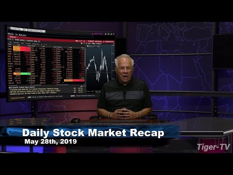May 28th, 2019 Daily Stock Market Recap with Tom O'Brien