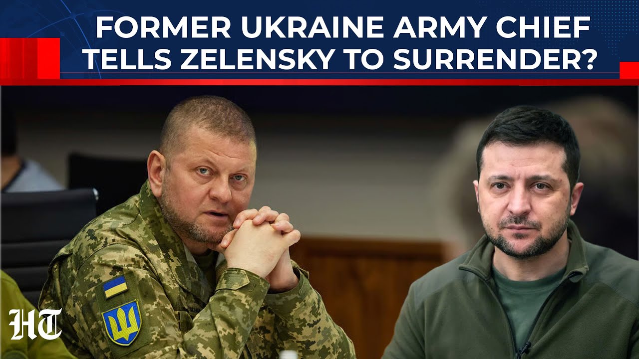 Ukraine Army Ex-Chief & Zelensky's Rival Tells Ukraine To Surrender To End War?| Zaluzhny| Russia