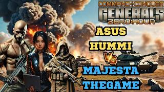 🔥 БИТВА ЗА ЛІДЕРСТВО В UA LEAGUE | Asus&HuMMI vs Majesta&THEGAME | C&C Generals ZH (DivA 2x2 #2)