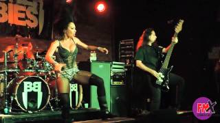 Butcher Babies &quot;Axe Wound&quot; Live in Lubbock, Texas 10-19-14