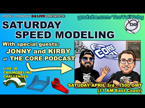 APR 3 2021-SATURDAY SPEED MODELING with THE CORE PODCAST
