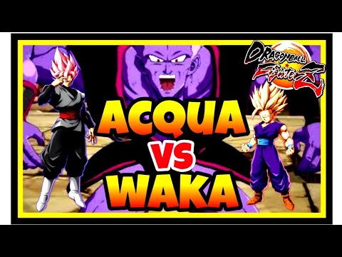 DBFZ Acqua vs Waka feat Ginyu Teen Gohan Black Bardock DRAGON BALL FIGHTERZ SEASON 3
