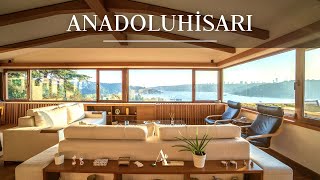 İSTANBUL BOĞAZI'NDA Zamansız Tasarımıyla Panoramik Manzaralı Modern Daire! (Ev T