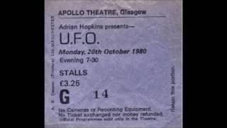 UFO -  Alpha Centauri/ Lettin Go -  Glasgow - 1980/10/20