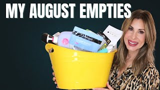 Digging Through My August Empties