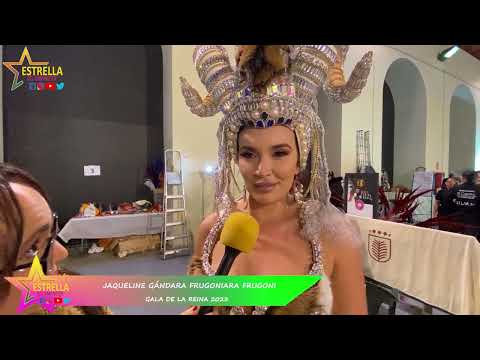 JAQUELINE GÁNDARA FRUGONI –  GALA REINA DEL CARNAVAL 2023 DE LAS PALMAS DE G.C.