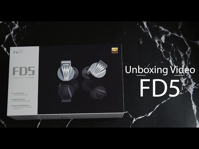 Video Teaser für Unboxing video of FiiO FD5