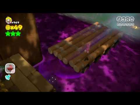 Super Mario 3D World 6-4 Speedrun - Time: 28 (Former WR)