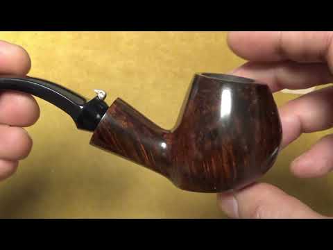 Pipa L'Anatra 1 uovo d'oro - Standup Bent Egg - AN148