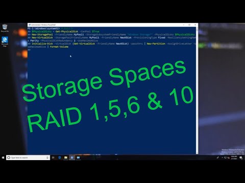 Windows Storage Spaces