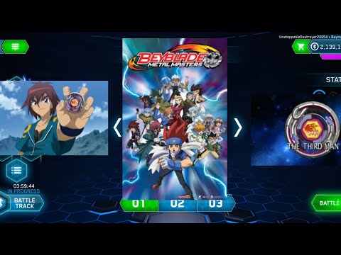 Virgo ED145ES Prototype owned by Chao Xin | Beyblade Metal Masters