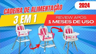 CADEIRA DE ALIMENTAÇÃO MULTIKIDS BERRY | Cadeira de alimentação barata REVIEW CADEIRA DE ALIMENTAÇÃO