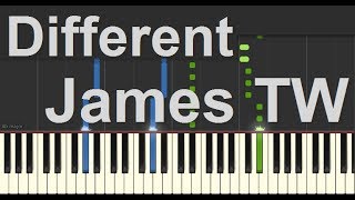 James TW - Different - Piano Tutorial by SPW