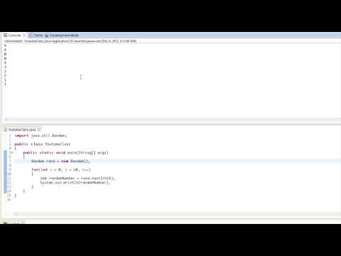 Java Made Easy Tutorial 14 Random Numbers
