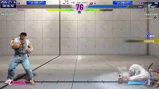 【PC版】レバーレスからアケコンに戻ったらハイマスを維持できるか検証 リュウでランクマ  No.199（リュウ：MR1540～）【ストリートファイター６】