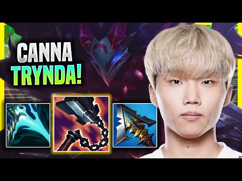 CANNA IS SO CLEAN WITH TRYNDAMERE! - NS Canna Plays Tryndamere TOP vs Akshan! | Preseason 2022