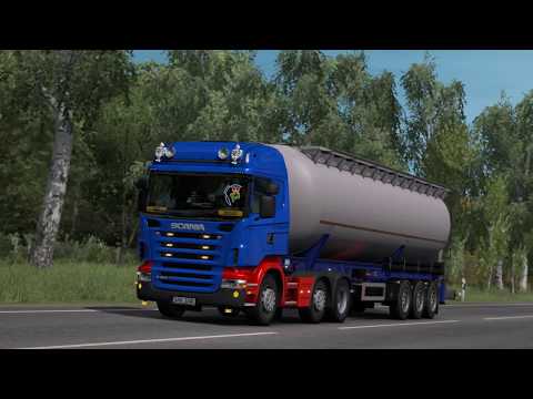 ETS 2 Open Beta 1.36 Scania R420 Šiauliai - Liepāja