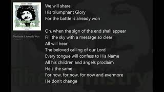 The Battle is Already Won (with Lyrics) Keith Green/Ministry Years Vol.1_Disc2