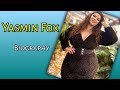Glamorous Curvy Plus Size Model Yasmin Fox Biography Wiki Lifestyle Bodysuits Outfits Curves