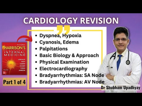 🔥COMPLETE CARDIOLOGY REVISION🔥PART 1 OF 4🤯 HARRISON
