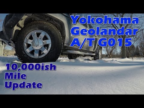 Yokohama Geolandar A/T G015 10,000 mile update