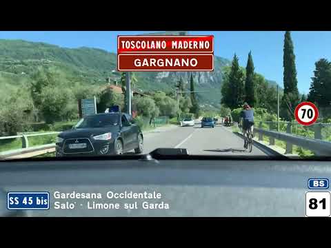 SS 45 bis | Gardesana Occidentale | tratto SALO' - LIMONE sul GARDA