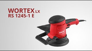 WORTEX  LX RS 1245-1 E Эксцентриковая шлифмашина