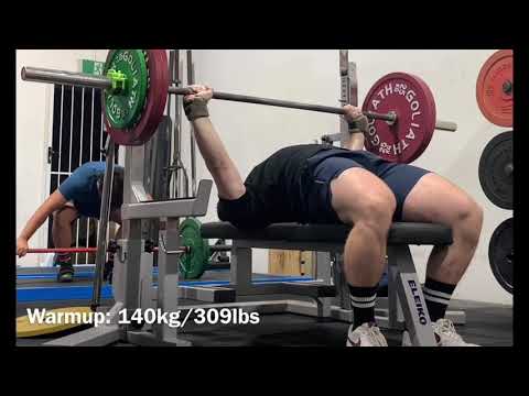 170kg/375lbs Bench Press PR @ 92kg/203lbs | 18 years old | #teamjoeyflexx