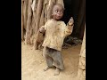 African tribe baby dance