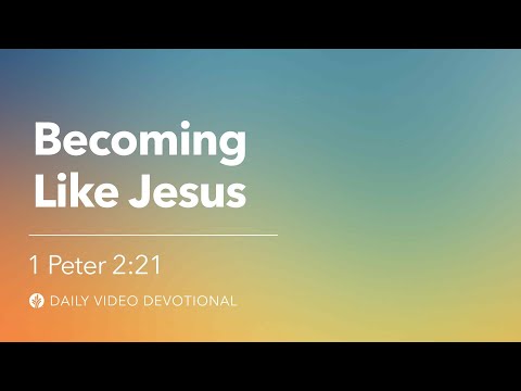 Becoming Like Jesus | 1 Peter 2:21 | Our Daily Bread Video Devotional