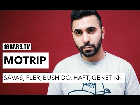 MoTrip über seine Zusammenarbeit mit Savas, Fler, Bushido, sido uvm (16BARS.TV)