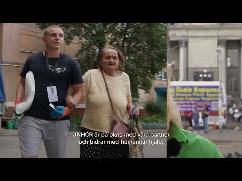 UNHCR:s Karolina rapporterar från östra Ukraina