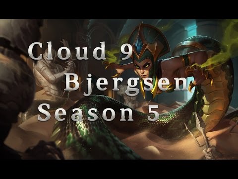 TSM Bjergsen Cassiopeia MID vs Lulu Season 5 Patch 5.9