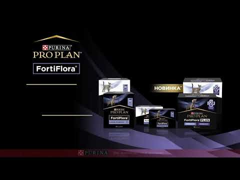 Пробиотик с пребиотиком PRO PLAN FortiFlora PLUS для взрослых собак и щенков 30x2 г (8445290504937) - фото 1 - id-p2063645618