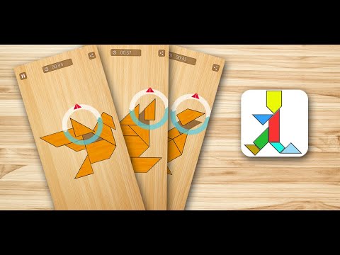 Tangram - IQ Math Puzzles Video