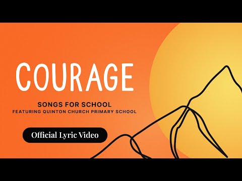 Courage I Official Lyric Video I Songs For School #courage #courageous #school