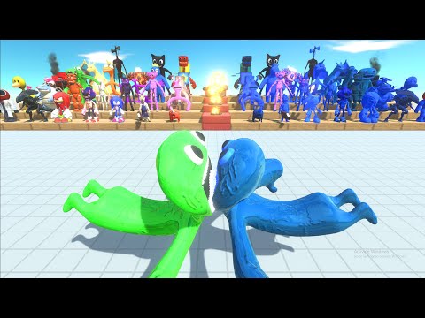 Infinity Battle | Creepy Monster VS Blue Itself - Animal Revolt Battle Simulator