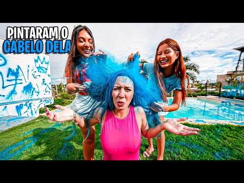 As Valentonas Pintaram o Cabelo da Lavínia de Azul *ela chorou?