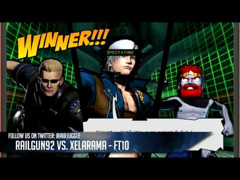 Railgun92 VS. Xelarama - UMVC3 - FT10 - @airjuggle