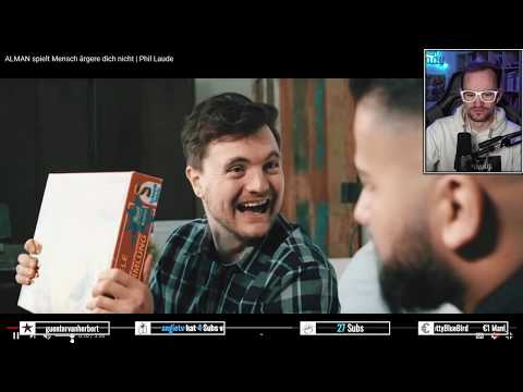 Broady REAGIERT auf ALMAN spielt Mensch ärgere dich nicht von Phil Laude 💥 Broady Reaction