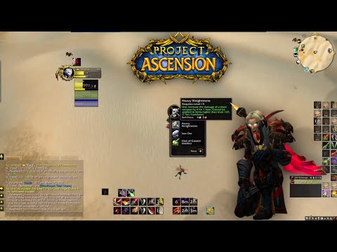 Project Ascension (Bronzebeard) - Looting player PvP items!