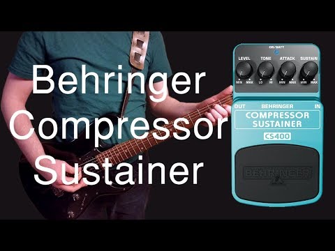 Обзор педали эффектов Behringer CS400