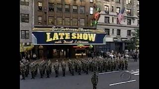 The United States Marine Corps on The Late Show with David Letterman - September 5th, 2001