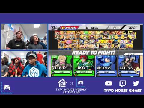 Typo @ The Lab 5/25/17 - Hyper/SaltOne vs Peabnut/JRK - Smash 4 Doubles Winners Finals